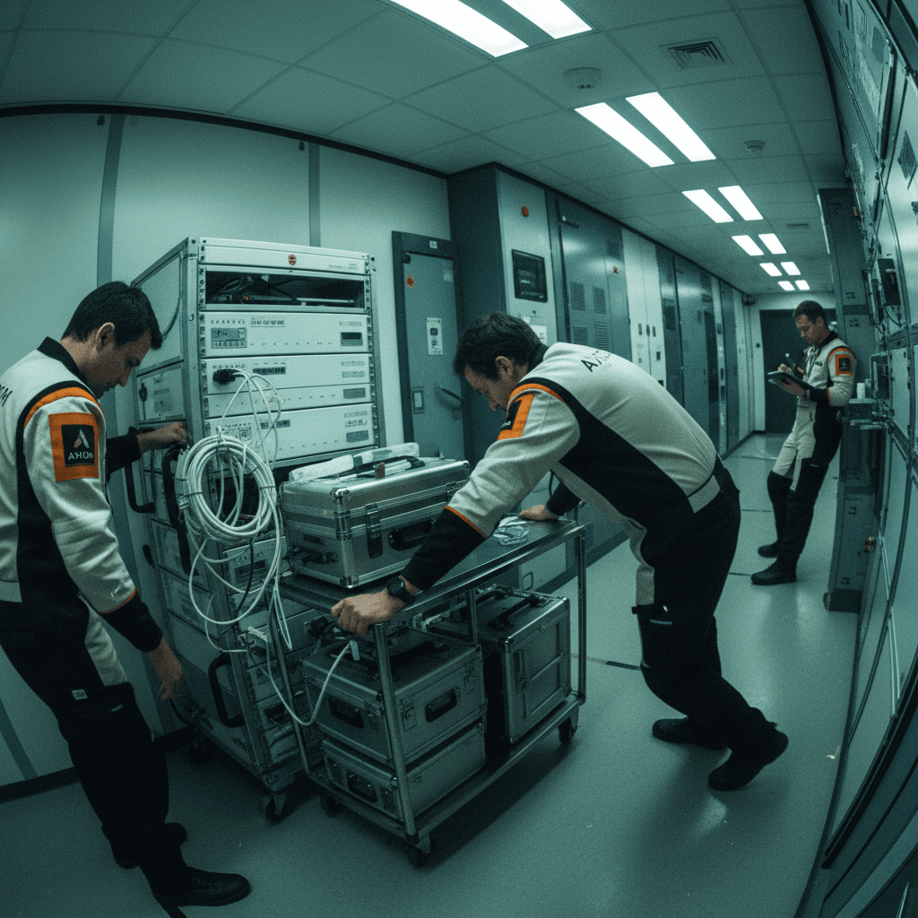 Quarterly business review meeting with client facility leadership