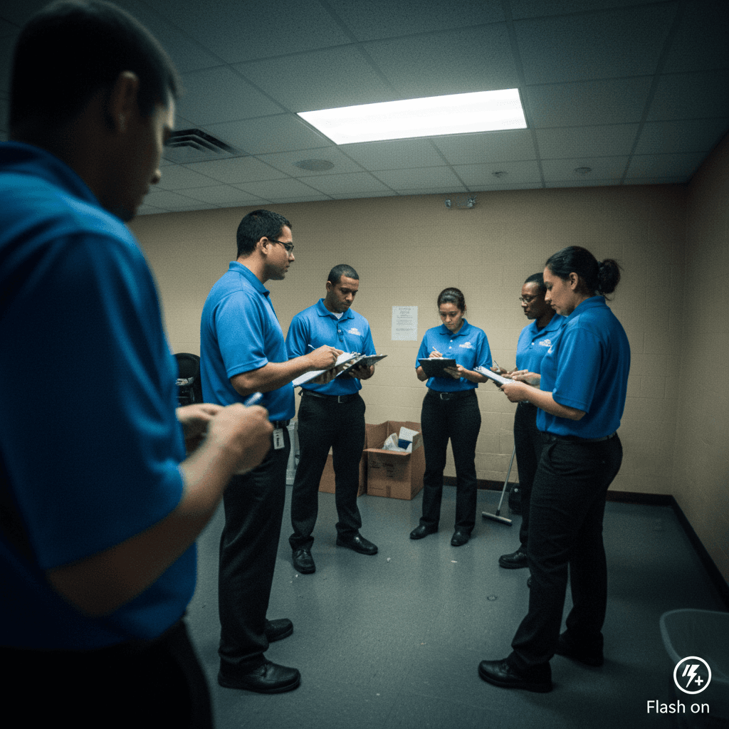 Axiom dashboard showing real-time job status across every service line and site